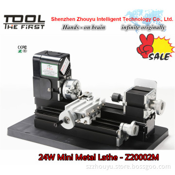 Mini 24w Metal Lathe Z20002M for hobby modelmaking